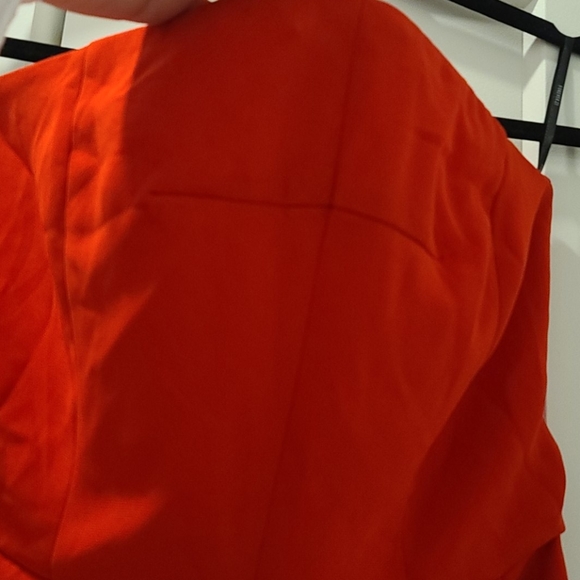 Red  strapless wide leg jumpsuit - Picture 2 of 5